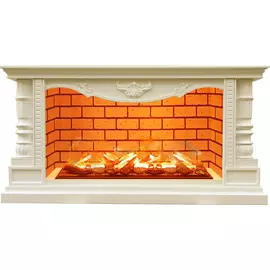 Электрокамин с широким очагом 3D Glenrich