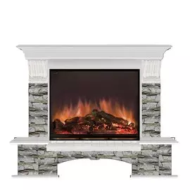 Электрокамин с широким очагом 2D Glenrich