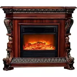 Электрокамин с широким очагом 2D Glenrich