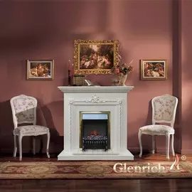 Электрокамин с классическим очагом 2D Glenrich