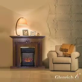 Электрокамин с классическим очагом 2D Glenrich