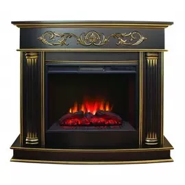 Электрокамин с широким очагом 2D Real-Flame