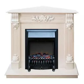 Электрокамин с классическим очагом 2D Real-Flame