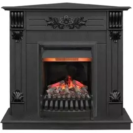 Электрокамин с классическим очагом 3D Real-Flame