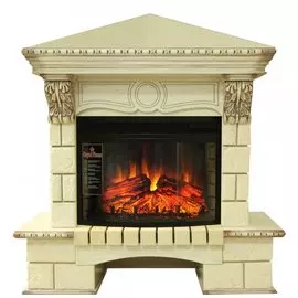 Электрокамин с широким очагом 2D Royal Flame