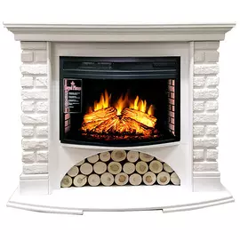 Электрокамин с широким очагом 2D Royal Flame