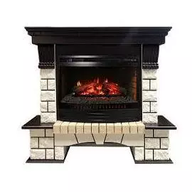 Электрокамин с широким очагом 2D Royal Flame