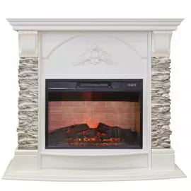 Электрокамин (очаг+портал) с эффектом живого пламени Real-Flame