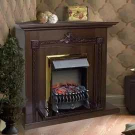 Электрокамин с эффектом живого огня Glenrich