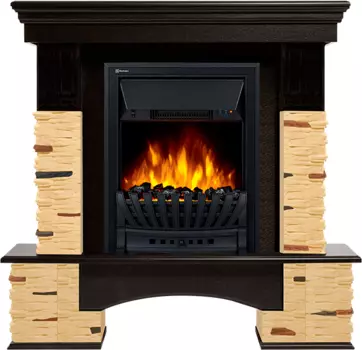 Электрокамин с классическим очагом 2D Electrolux