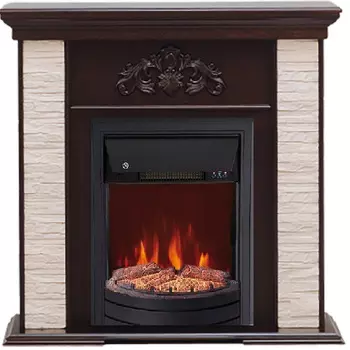 Электрокамин с классическим очагом 2D Elekam