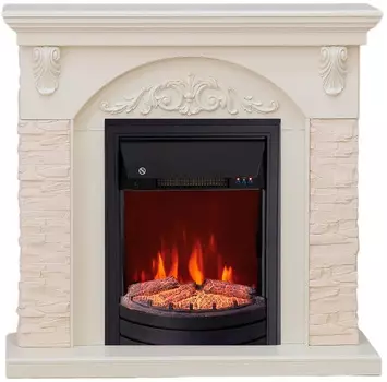 Электрокамин с классическим очагом 2D Elekam