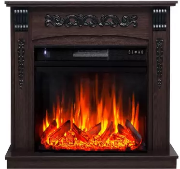 Электрокамин с классическим очагом 2D Elekam