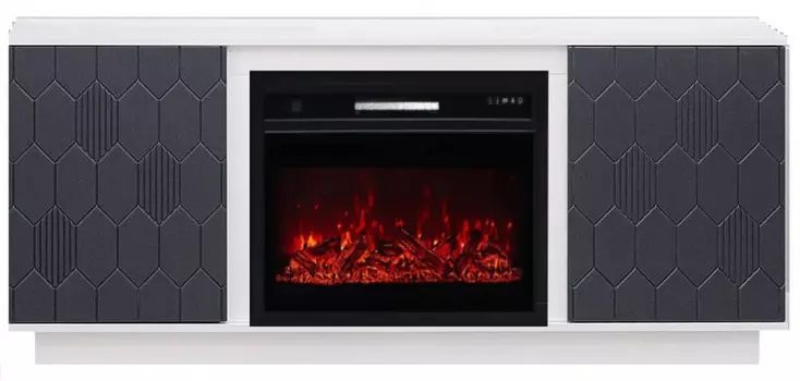 Электрокамин с классическим очагом 2D Elekam