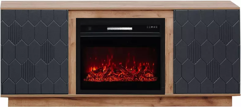 Электрокамин с классическим очагом 2D Elekam