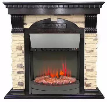 Электрокамин с классическим очагом 2D Elekam