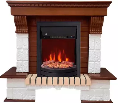 Электрокамин с классическим очагом 2D Elekam