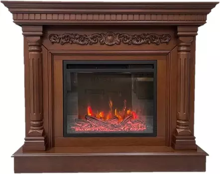 Электрокамин с классическим очагом 2D Elekam