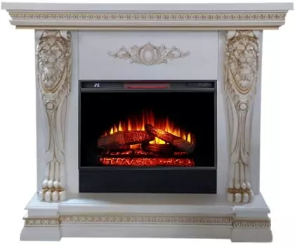 Электрокамин с классическим очагом 2D InterFlame