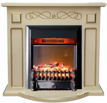 Электрокамин с классическим очагом 2D InterFlame