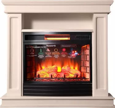 Электрокамин с классическим очагом 2D InterFlame