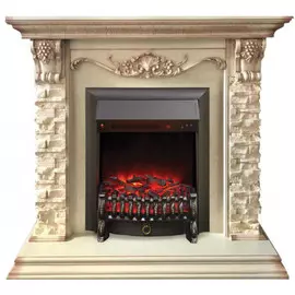 Электрокамин с классическим очагом 2D Real-Flame