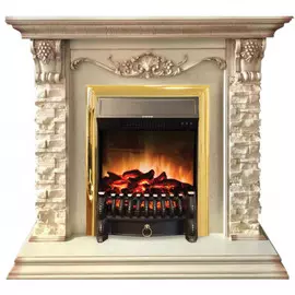 Электрокамин с классическим очагом 2D Real-Flame