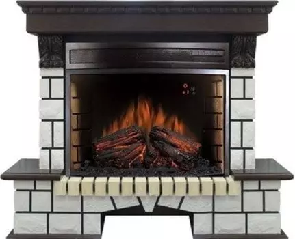 Электрокамин с классическим очагом 2D Royal Flame