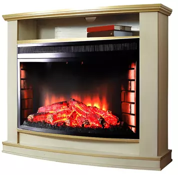 Электрокамин с классическим очагом 3D InterFlame