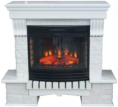 Электрокамин с классическим очагом 3D InterFlame