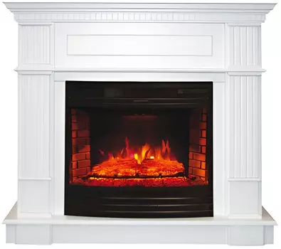 Электрокамин с классическим очагом 3D InterFlame