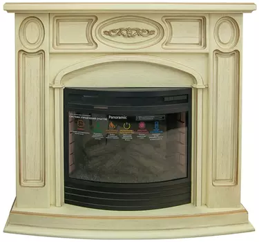 Электрокамин с классическим очагом 3D InterFlame