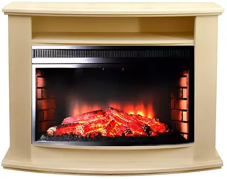 Электрокамин с классическим очагом 3D InterFlame