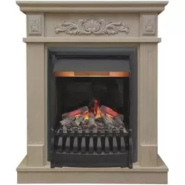 Электрокамин с классическим очагом 3D Real-Flame