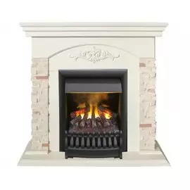 Электрокамин с классическим очагом 3D Real-Flame