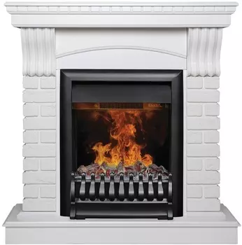 Электрокамин с классическим очагом 3D Real-Flame