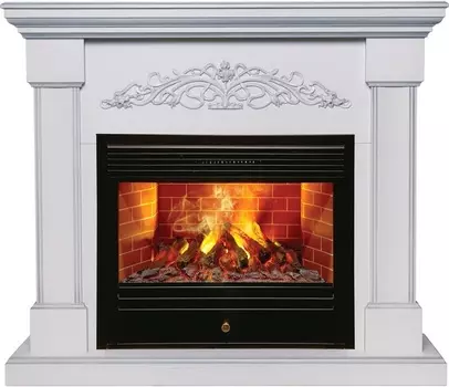 Электрокамин с классическим очагом 3D Real-Flame