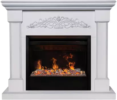 Электрокамин с классическим очагом 3D Real-Flame