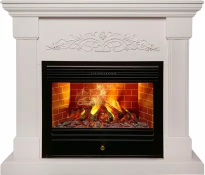 Электрокамин с классическим очагом 3D Real-Flame