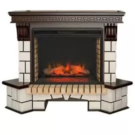 Электрокамин с подсветкой Real-Flame