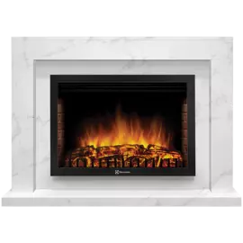 Электрокамин с широким очагом 2D Electrolux