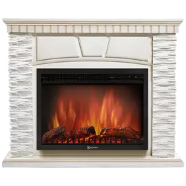 Электрокамин с широким очагом 2D Electrolux