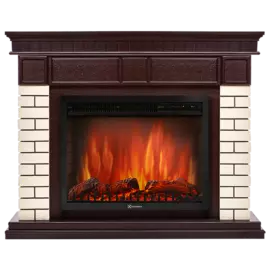 Электрокамин с широким очагом 2D Electrolux