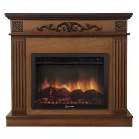 Электрокамин с широким очагом 2D Electrolux