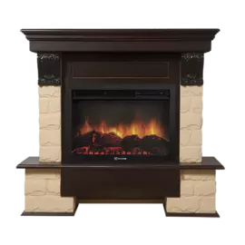 Электрокамин с широким очагом 2D Electrolux