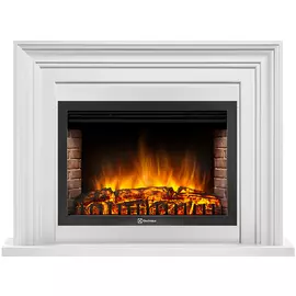 Электрокамин с широким очагом 2D Electrolux