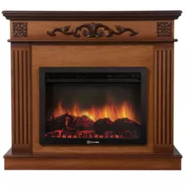 Электрокамин с широким очагом 2D Electrolux