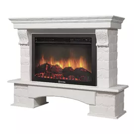 Электрокамин с широким очагом 2D Electrolux