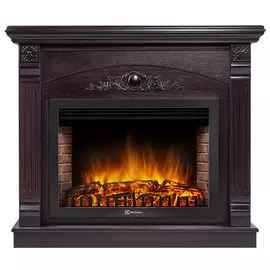 Электрокамин с широким очагом 2D Electrolux