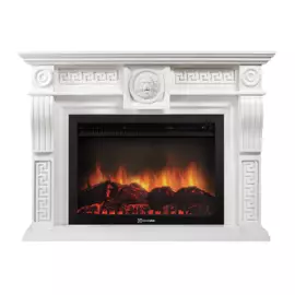 Электрокамин с широким очагом 2D Electrolux